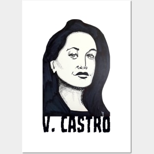 V. Castro Portrait Posters and Art